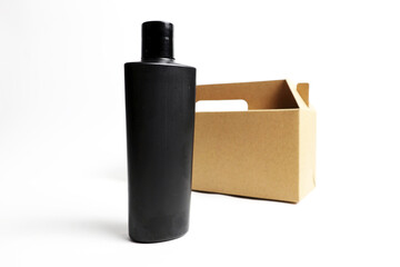 bottle soap mockup for display brand  