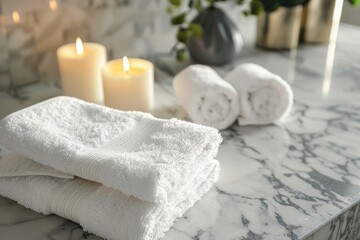 Indulge in a peaceful spa and wellness retreat, drenched in gentle light and lavish amenities. This haven offers relaxation and rejuvenation, ensuring a serene and tranquil experience