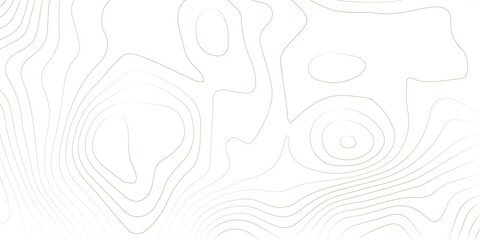Geography landscape Topo contour map on white background, Topographic contour lines. Seamless pattern with lines Topographic map. Geographic mountain relief diagram line wave carve pattern. 