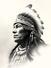 Native american chief