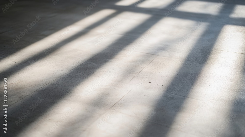 Fototapete gleaming sharp light scattered across a neutral surface, creating a luminous background for graphic 