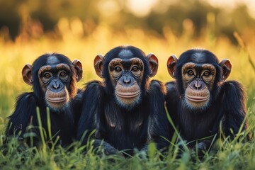 Fototapeta premium chimpanzee