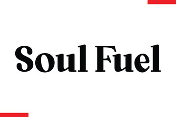  Soul Fuel Coffee typography text