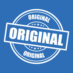 original stamp sign symbol vector flat icon