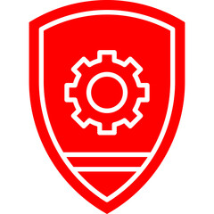 Security Settings icon single vector illustration