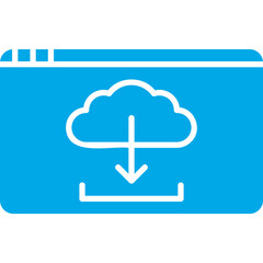 Download Webpage icon single vector illustration