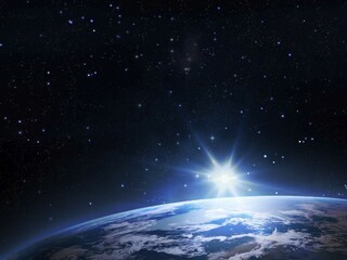 Planet Earth, sunrise