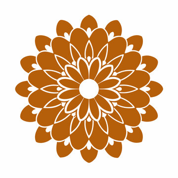 abstract floral ornamnet