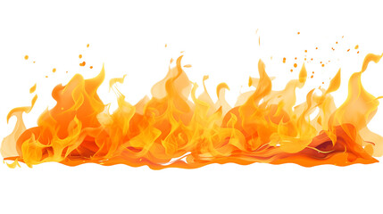 Fiery Inferno Intense Flames Background for Design Projects