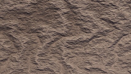 Close-up of render showcasing unique textures and patterns.