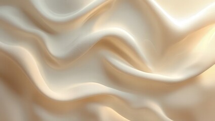 Fototapeta premium silk, satin, fabric, texture, textile, material, cloth, gold, soft, wave, decoration, luxury, smooth, pattern, shiny, golden, curve, shine, silky, drapery, cream, elegant, color, elegance, fashion