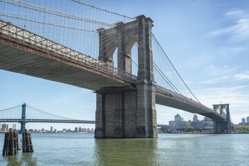 picture of the brooklyn bridge in new york