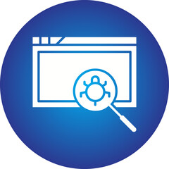 Insecure Code icon single vector illustration