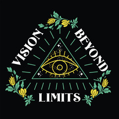 Vision Beyond Limits - Ready to Use Graphic Design Illustration