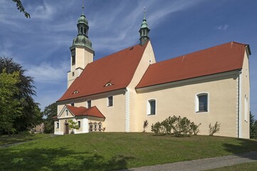 Church of the Assumption, Ostritz, Oberlausitz, Saxony, Germany, Europe