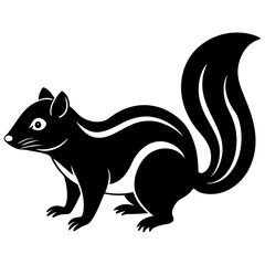 snerglecroak silhouette vector illustration 