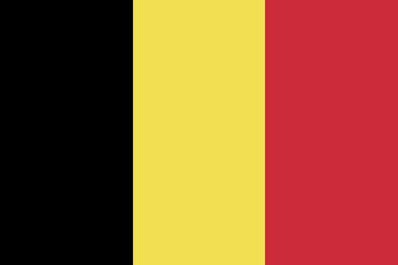 Flag of Belgium, Vector illustration