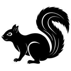 Obraz premium squonkape silhouette vector illustration