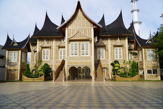 Rumah Gadang is a traditional house of the Minang Kabau tribe in West Sumatra, Indonesia
