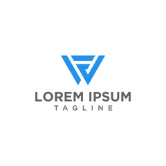 WF or FW Simple Logo Design Inspirations