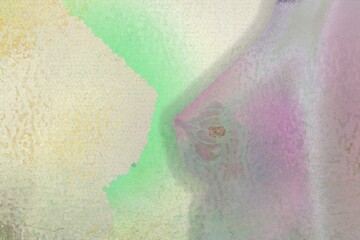 Tumour in a female breast, illustration medicine and health