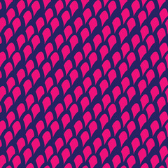 seamless pattern with red hearts