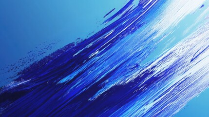 Blue brush strokes sweeping across a halftone gradient, accented by subtle scratch textures for a sports-themed background.