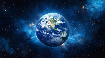 Fototapeta premium Earth Environmental Crisis Pollution Waste Space Exploration Survival