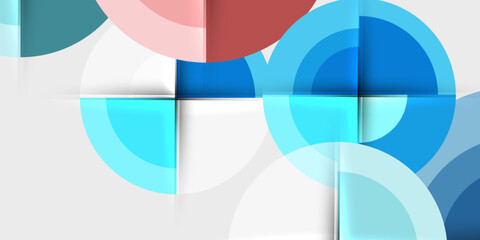 Target circle geometric abstract shapes. Vector Illustration For Wallpaper, Banner, Background, Card, Book Illustration, landing page