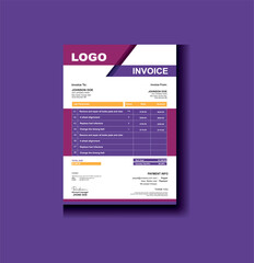 "Sleek and Modern Invoice Template – Perfect for Any Industry"
"Clean and Minimalist Invoice Design for Professional Use"