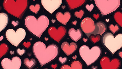 Heartfelt Bliss: Romantic Valentine’s Day Background. Heart shape, valentines day background, valentines day, happy valentines day, heart background