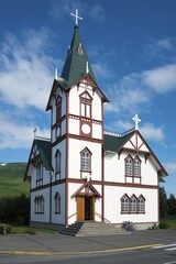 Church, Húsavík, Iceland, Europe