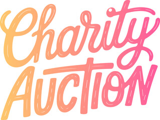 Charity Auction.