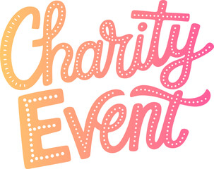 Charity Event.