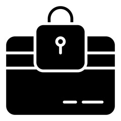 Secure Transactions glyph icon