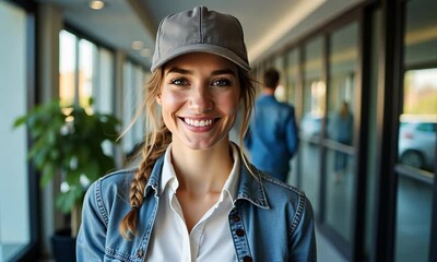 The Female Courier on the Move