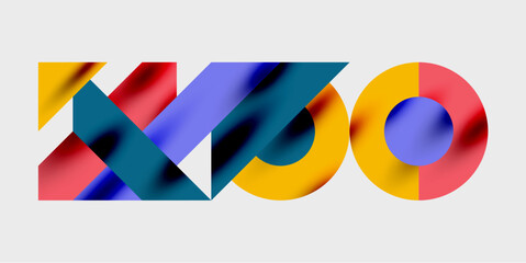 Vibrant abstract background circles with smooth gradients, creating a dynamic and modern design. Ideal for creative, tech, or contemporary-themed projects