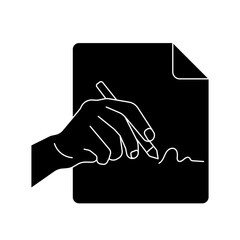 writing symbol