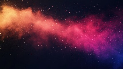 Fototapeta premium Modern wide panoramic website header with soft gradient blending and subtle grainy dust texture Minimalist abstract background perfect for web design and digital banners