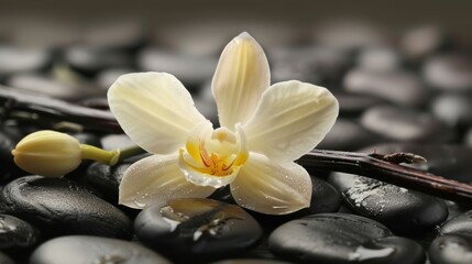 Vanilla: With its warm, sweet scent, vanilla comforts and soothes, creating a cozy, inviting atmosphere that promotes relaxation and peace.
