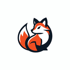Kitsune fox logo