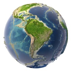 Fototapeta premium Ecological catastrophe of the Earth, shallowing of the oceans and seas