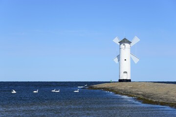 Old mill, Swinemünde, Usedom, West Pomerania, Poland, Europe