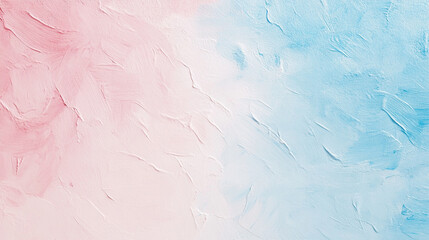 Fototapeta premium Soft Pastel Pink and Blue Textured Abstract Background
