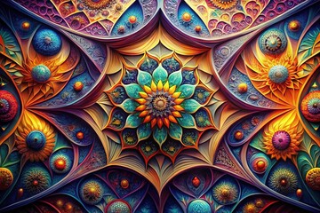 Surreal Geometric Patterns - Abstract Art