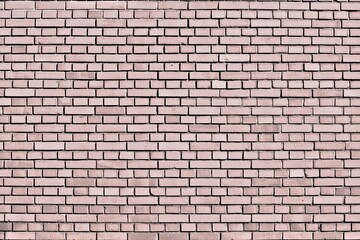Rose quartz brick wall background