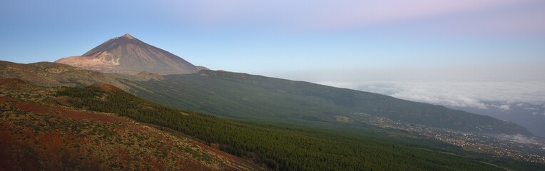 Fototapeta premium Pico del Teide, Mount Teide, Teide National Park, Tenerife, Canary Islands, Spain, Europe
