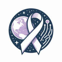 cancer logo vector illustration