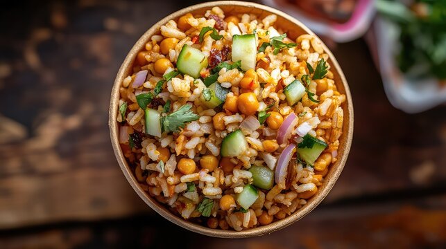 Jhalmuri, Spicy Puffed Rice, Bangladeshi Street Food, Bangladeshi Cuisine