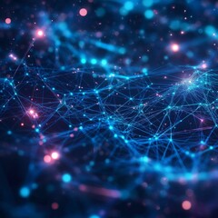 Abstract Network Design - Futuristic Technology